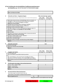 Formular GT-4a – Ermittlung des Einkommens für Nichtselbständige GBS PDF Thumbnail