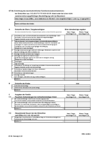 Formular GT-4b – Ermittlung des Einkommens für Selbständige GBS PDF Thumbnail