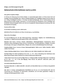 GBS Vertrag Anlage 3 Datenschutz-Informationen PDF Thumbnail